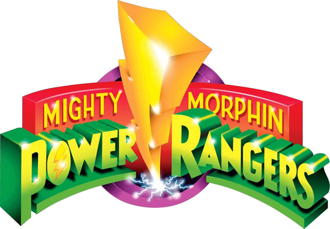 логотип Mighty Morphin Power Rangers - The Movie